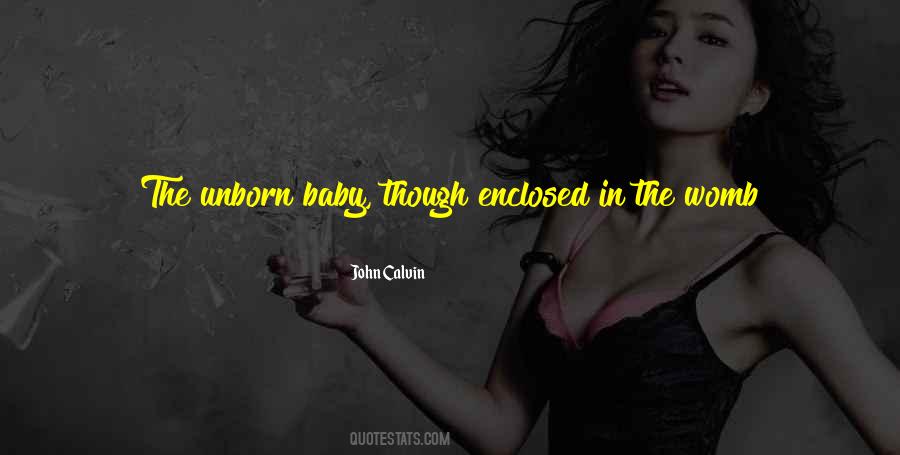 Quotes About A Baby In The Womb #360191