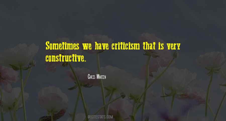 Quotes About Constructive #1304626