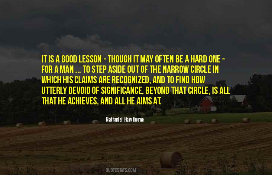 Good Lesson Quotes #1697171