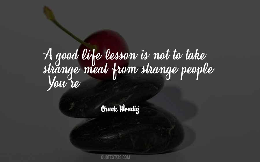 Good Lesson Quotes #191728