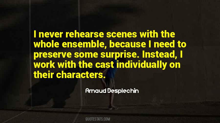Ensemble Cast Quotes #842688