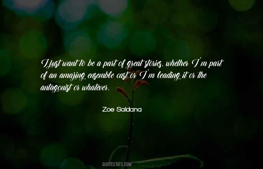 Ensemble Cast Quotes #960333