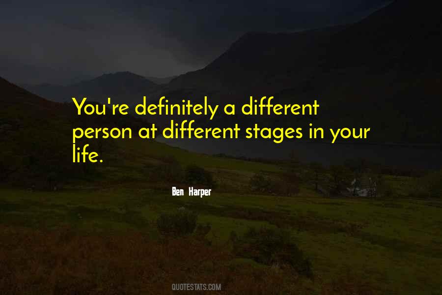 Life S Stages Quotes #787665