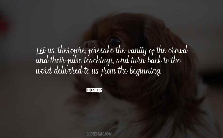 Quotes About Turn Back #138783 Quotes About Turn Back #138783