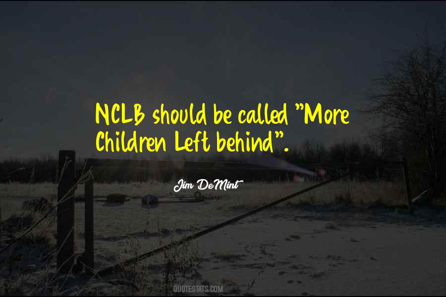 Quotes About Nclb #1576785
