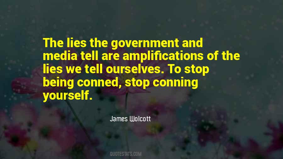 Quotes About Media Lies #392591