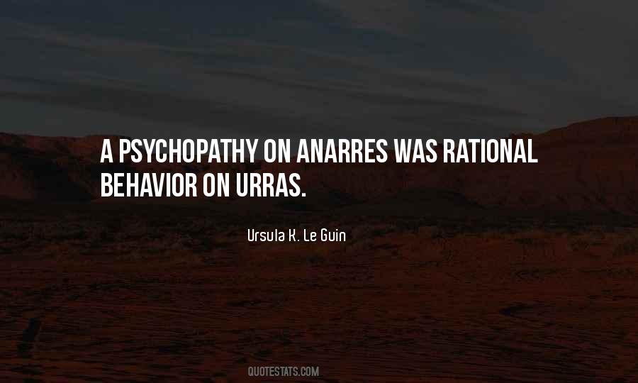 Quotes About Rational Behavior #1629013