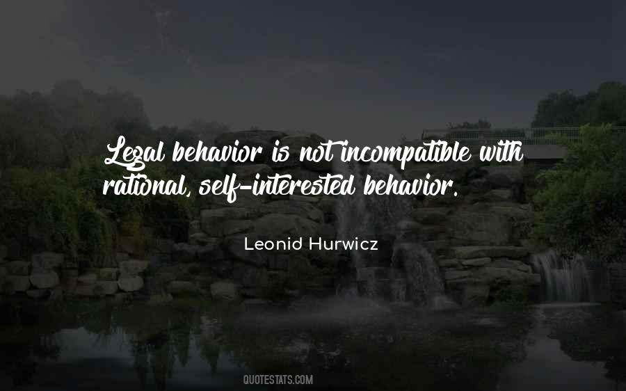 Quotes About Rational Behavior #545521