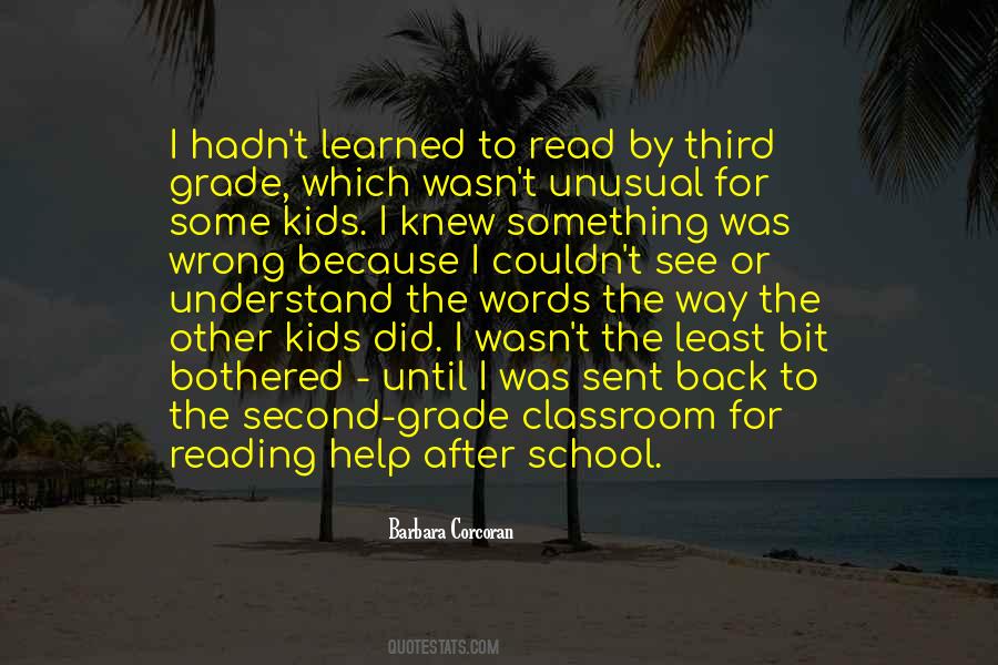Quotes About Second Grade #1293800