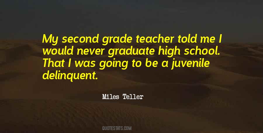 Quotes About Second Grade #1421066