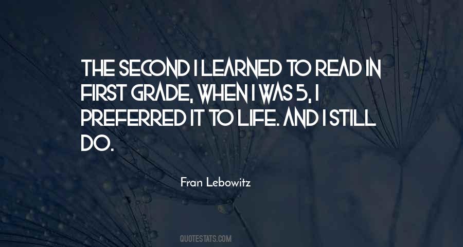 Quotes About Second Grade #1621765