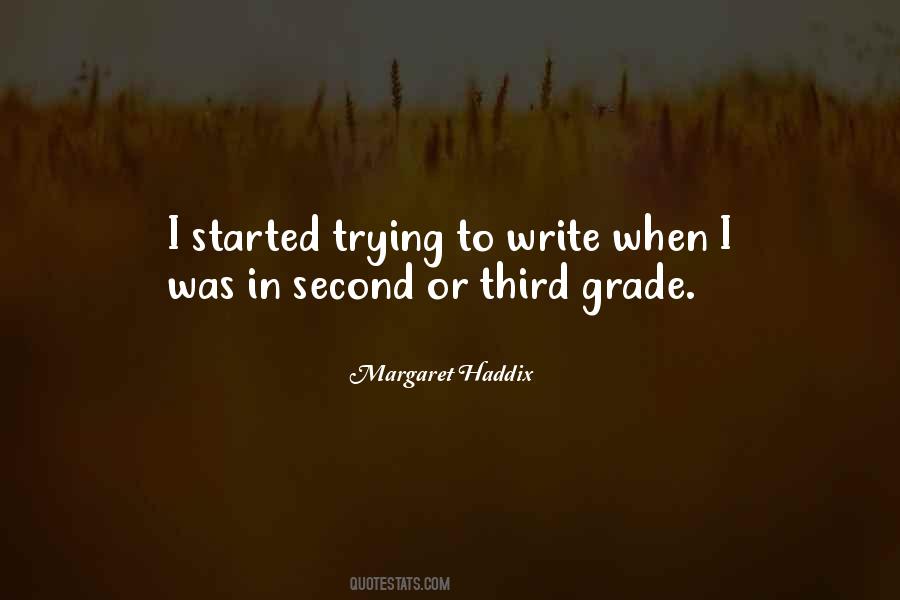 Quotes About Second Grade #806037