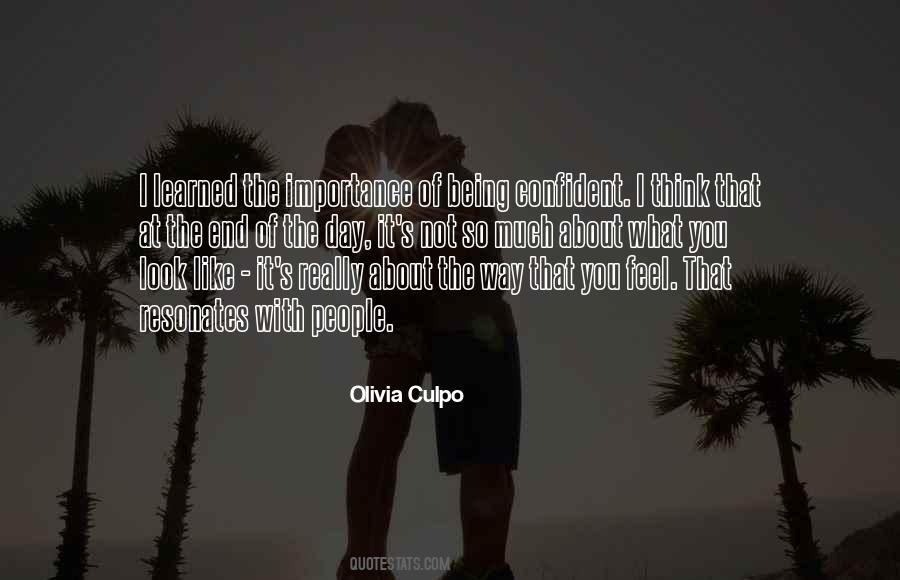 Quotes About Being Confident #210903