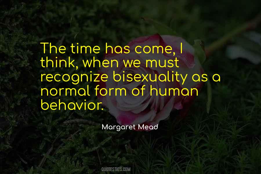 Quotes About Normal Behavior #928021