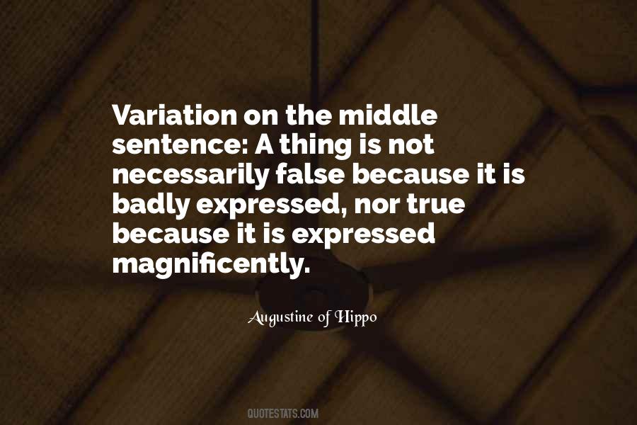 Quotes About Variation #1252977
