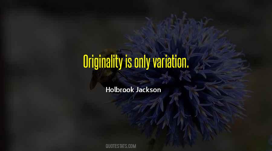 Quotes About Variation #1255064