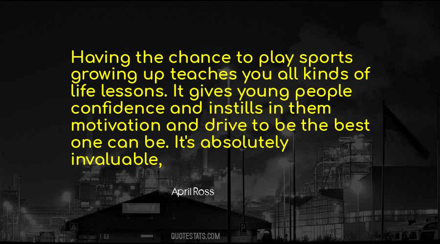 Quotes About Life Lessons In Sports #1664755