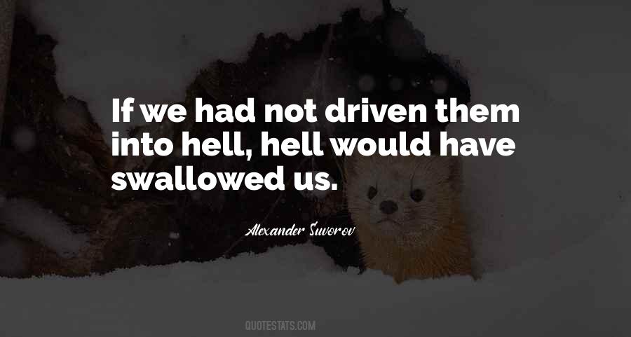 Quotes About Driven #1613476