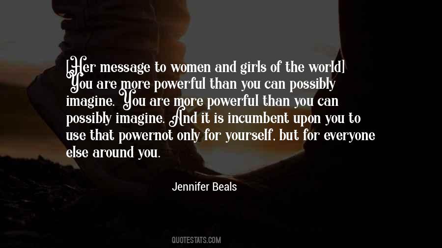 Women And Girls Quotes #1191198