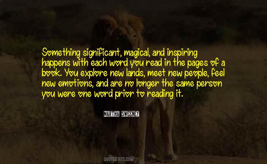 Quotes About Magical Lands #372420