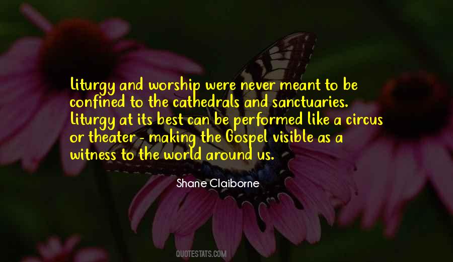 Quotes About Liturgy #1558383