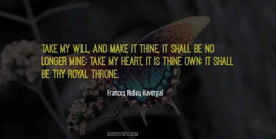 My Will Quotes #1825191