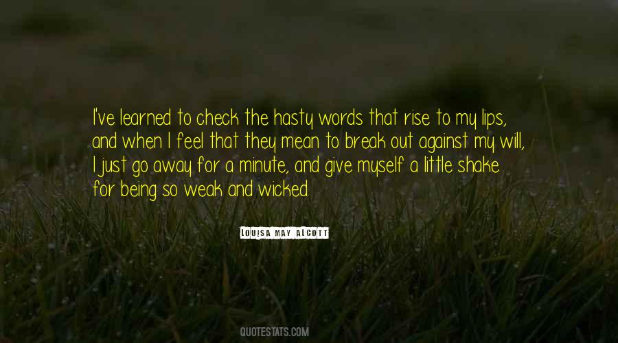 My Will Quotes #1825627