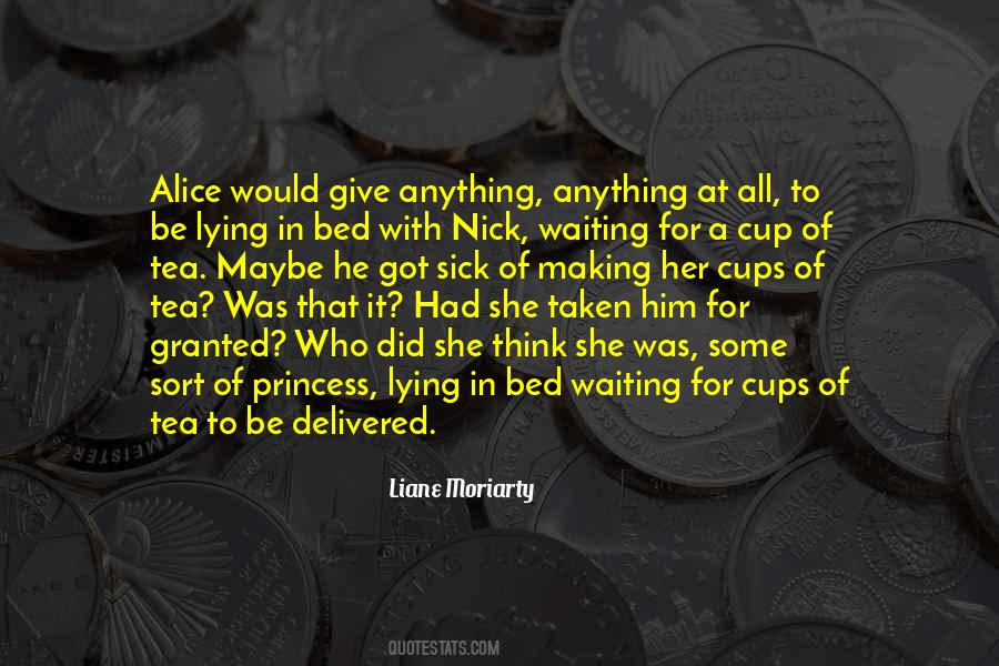 Quotes About Lying In Bed #1178652