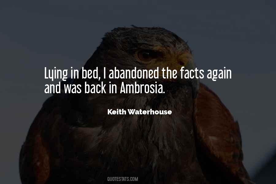 Quotes About Lying In Bed #1774871