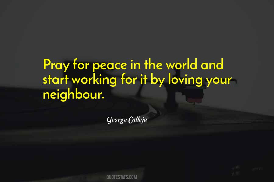 Quotes About Peace In The World #1112064