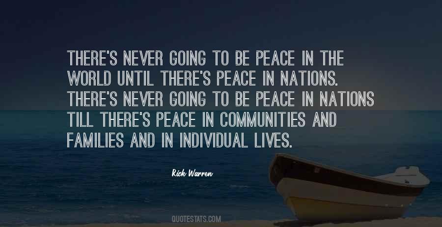 Quotes About Peace In The World #1346047