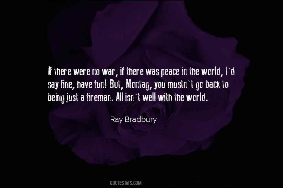 Quotes About Peace In The World #589869