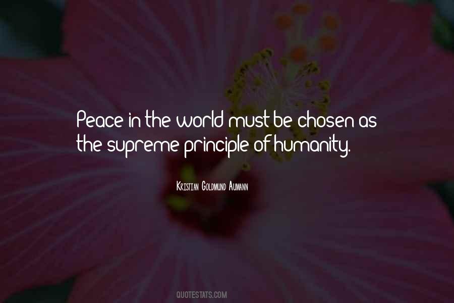 Quotes About Peace In The World #977453