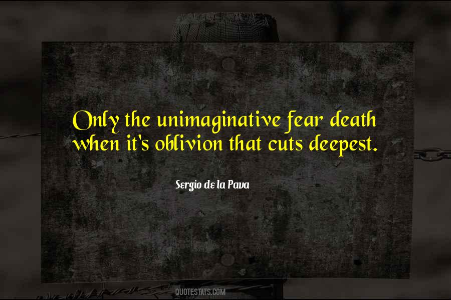 Quotes About Fear Death #1273483