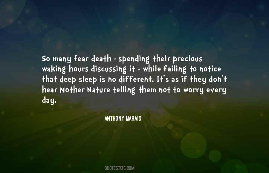 Quotes About Fear Death #1315500