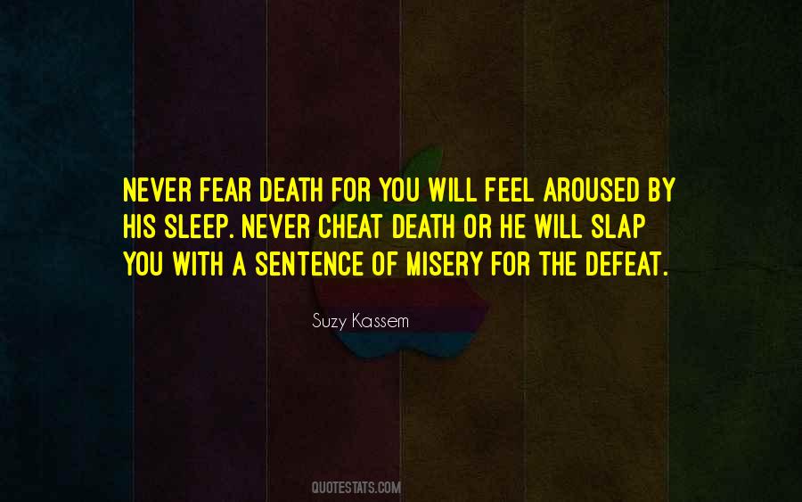 Quotes About Fear Death #1330833