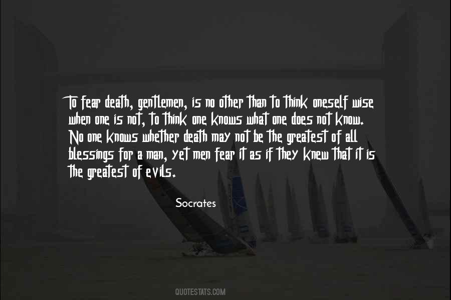 Quotes About Fear Death #1353740