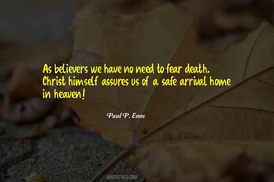 Quotes About Fear Death #1392745