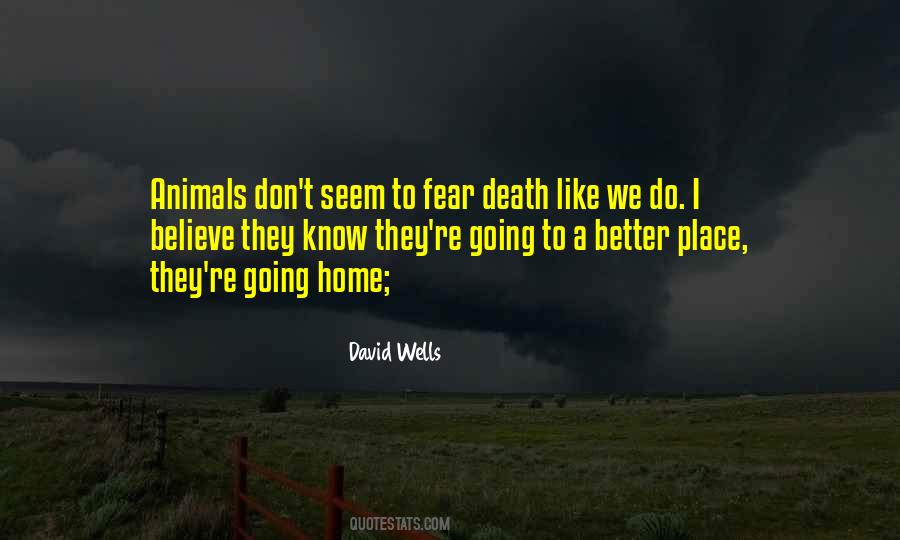 Quotes About Fear Death #1586327