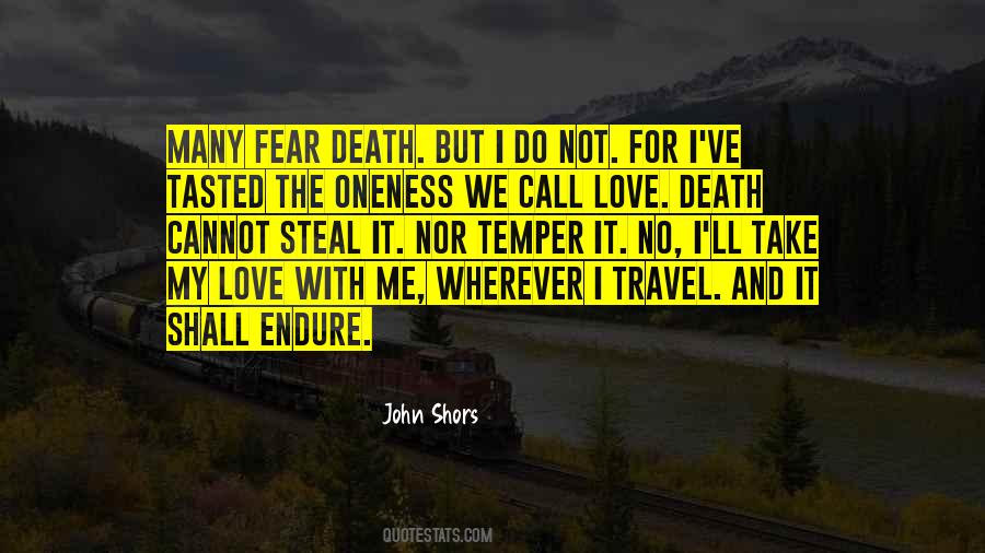 Quotes About Fear Death #230863