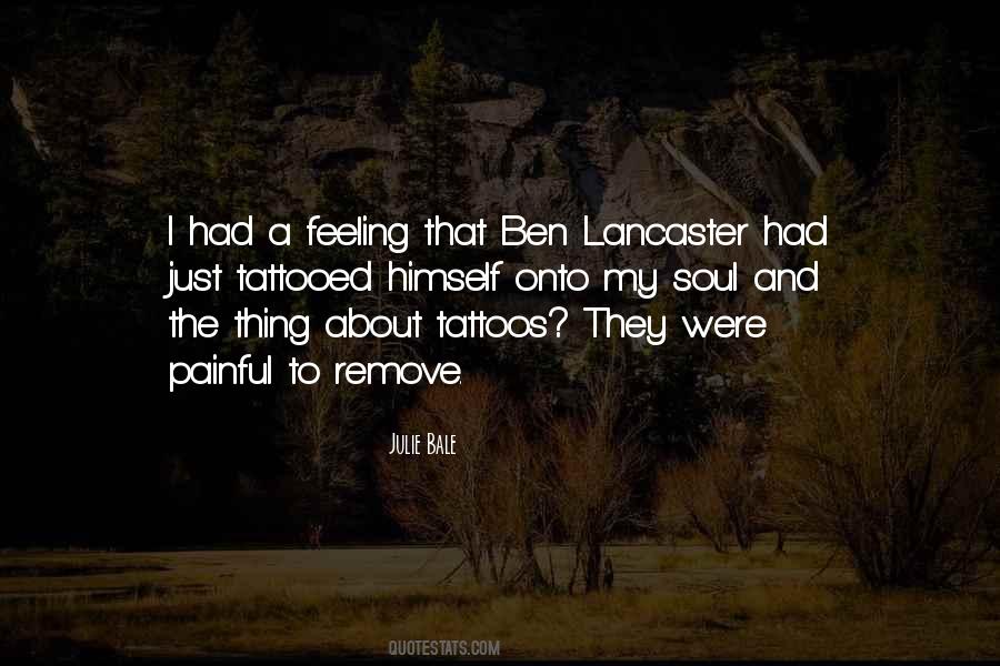 Quotes About Ben #1279467