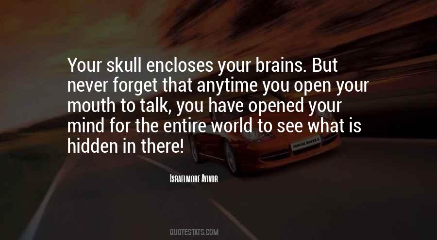 Your Skull Quotes #347735