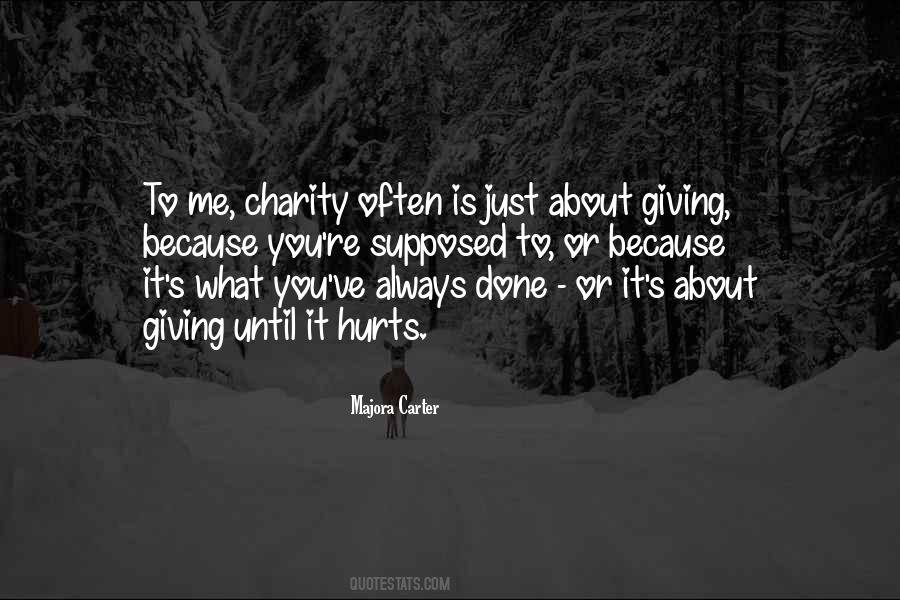 Giving Charity Quotes #15369