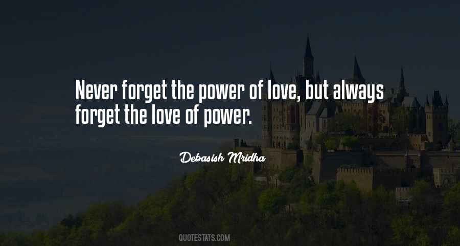 Quotes About The Power Of Love #1044977