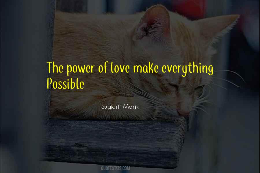 Quotes About The Power Of Love #41490