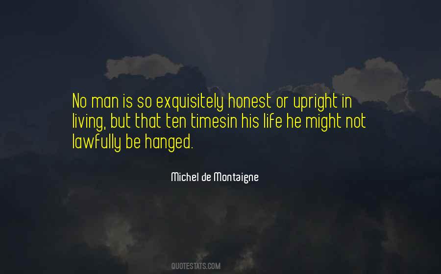 Quotes About Upright Man #1314068