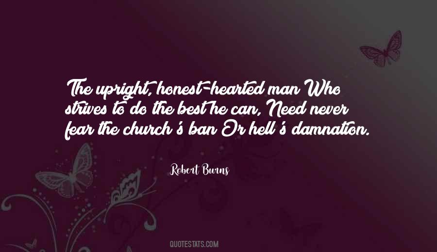 Quotes About Upright Man #1477657
