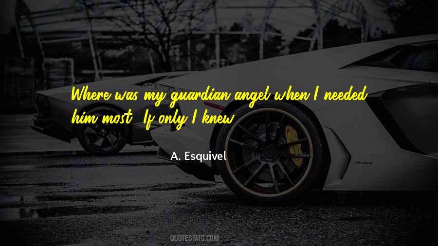 Quotes About Guardian Angel #430660
