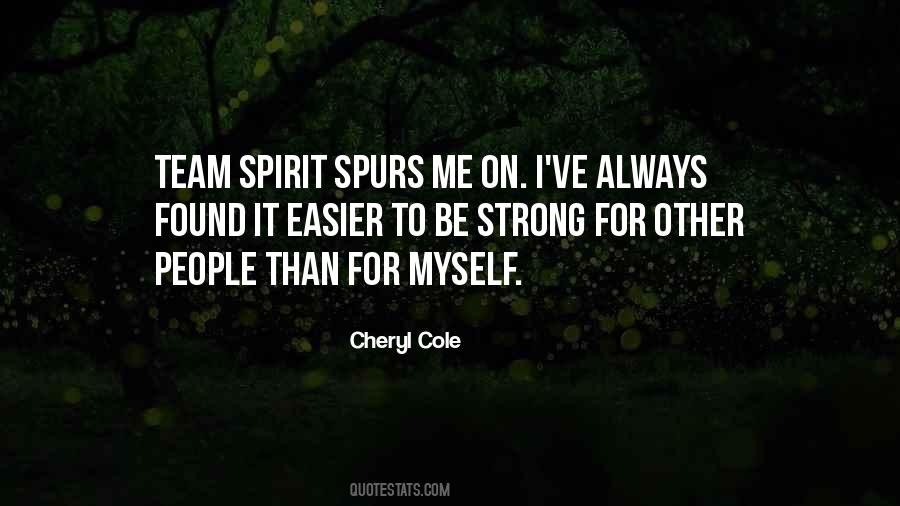 Quotes About Team Spirit #1050239