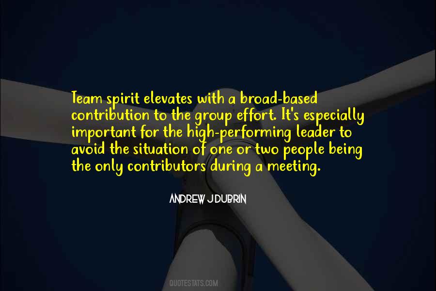 Quotes About Team Spirit #1802582